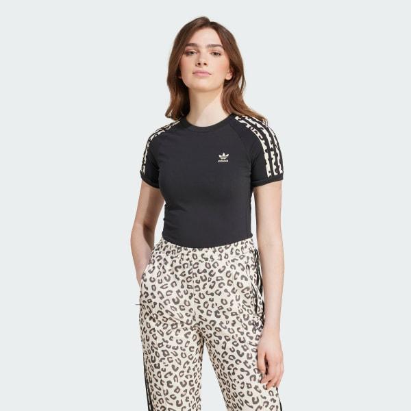 Leopard 3-Stripes Tee product image