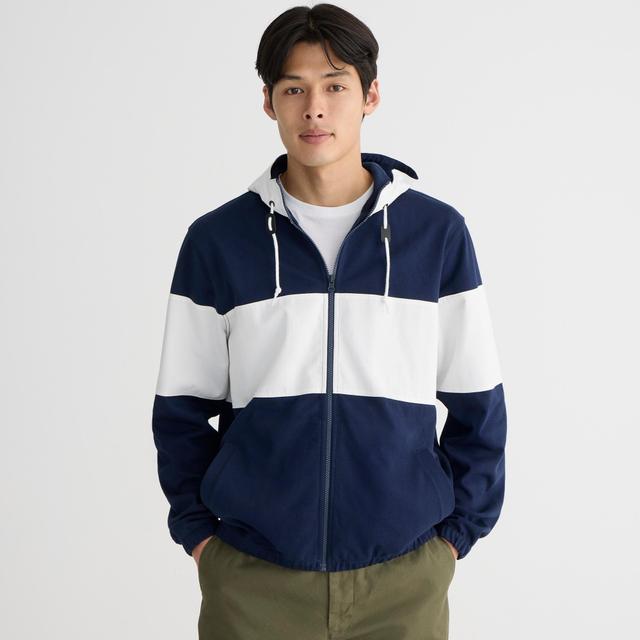 Full-zip rugby hoodie Product Image