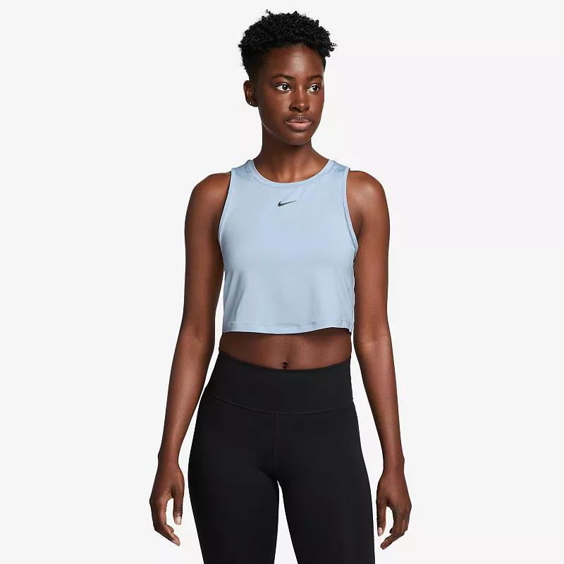 Womens Nike One Dri-FIT Crop Tank Top Product Image