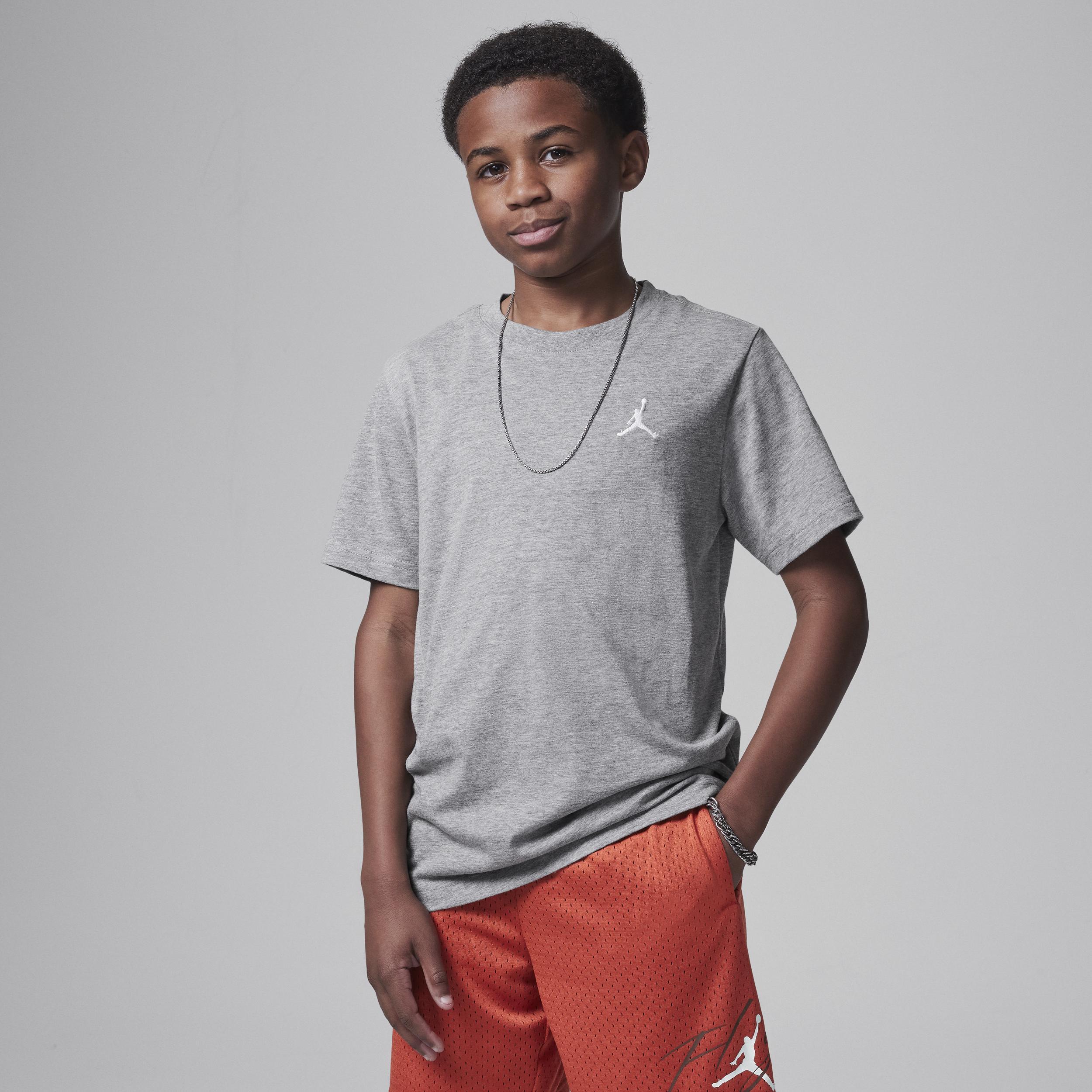 Jordan Big Kids Jumpman Air Embroidered T-Shirt Product Image