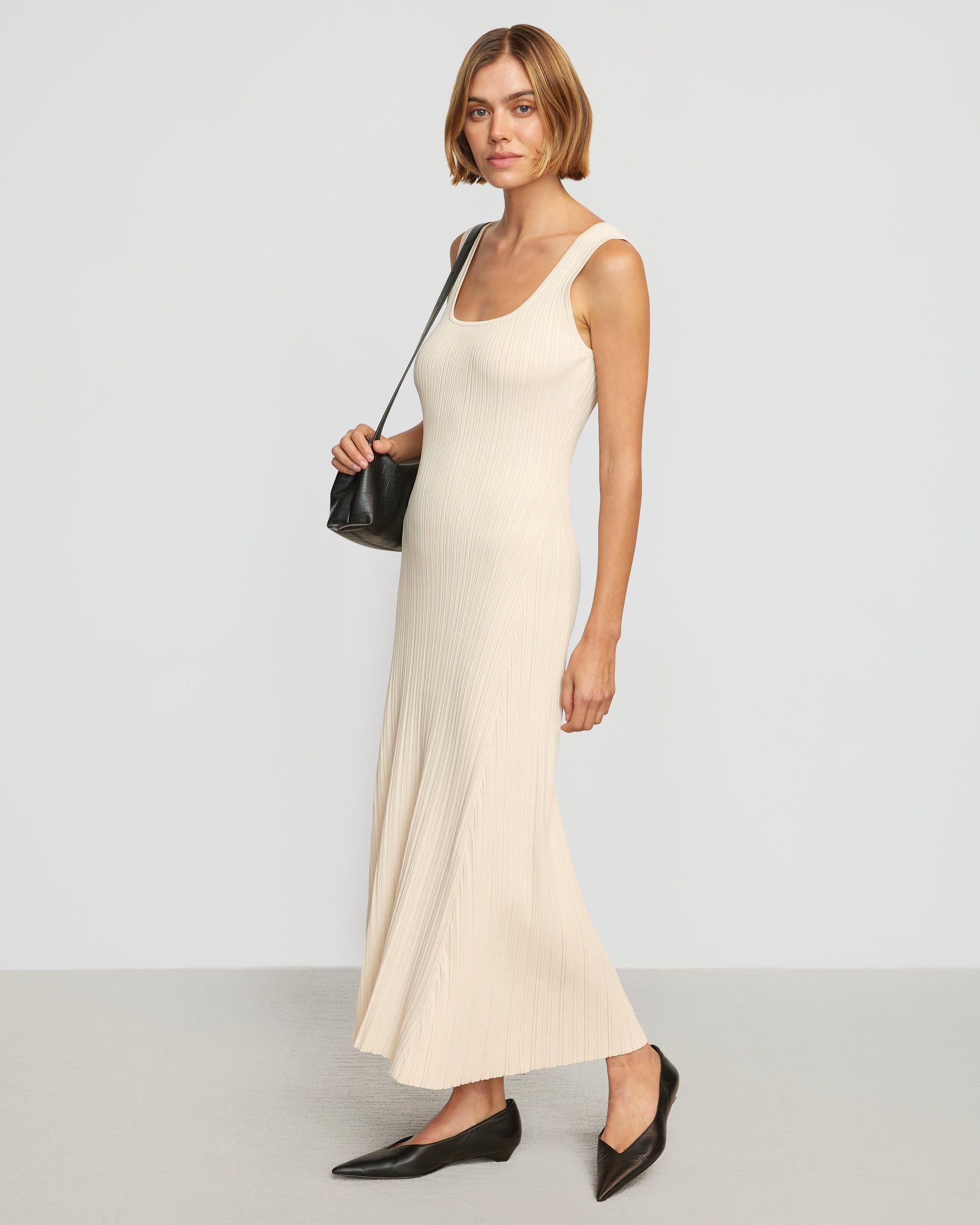 Sofia Ribbed Maxi Dress Product Image