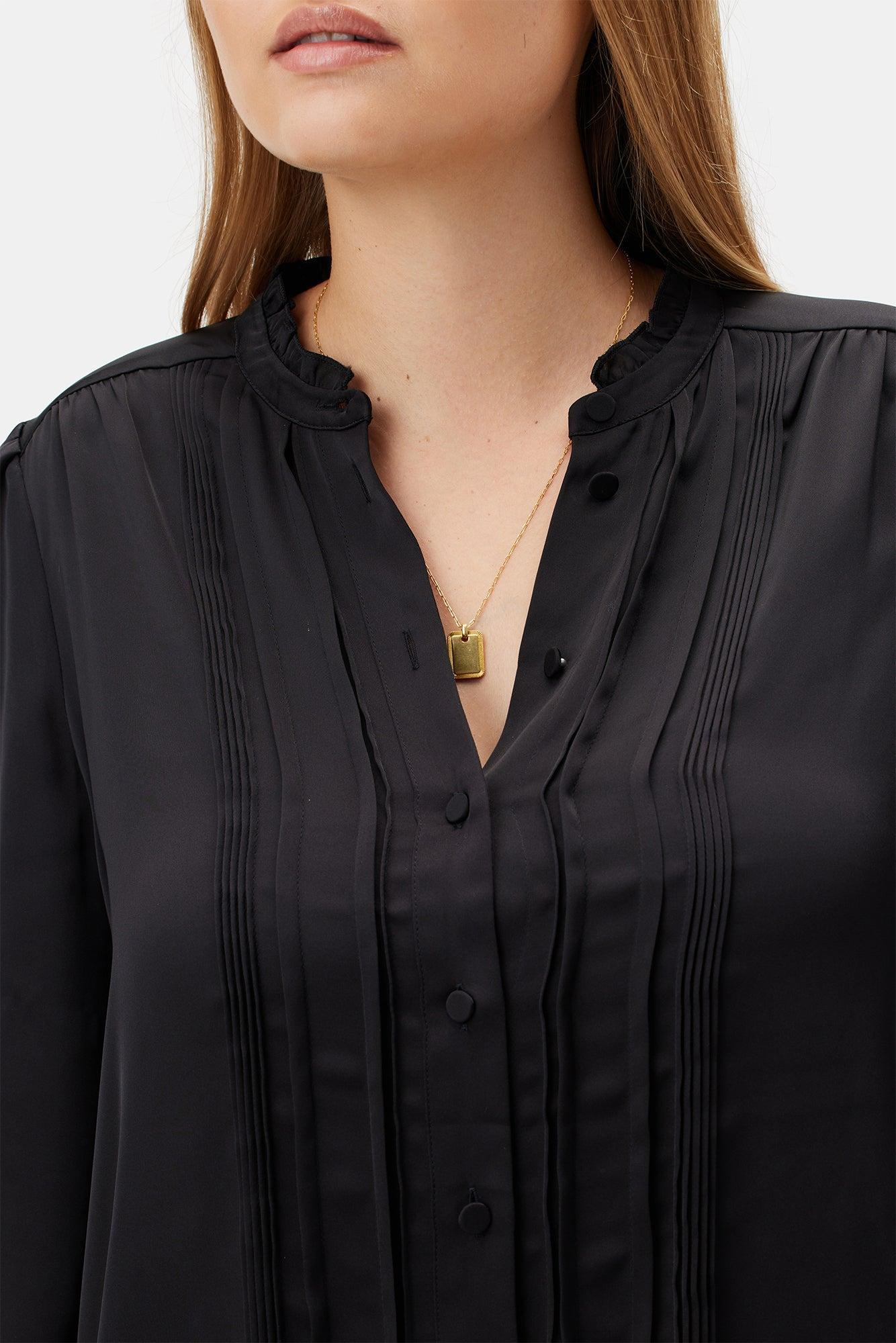 Charlotte Blouse - Black Product Image