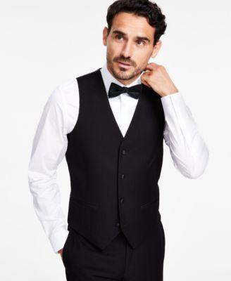 Alfani Mens Slim-Fit Stretch Tuxedo Vest, Created for Macys Product Image