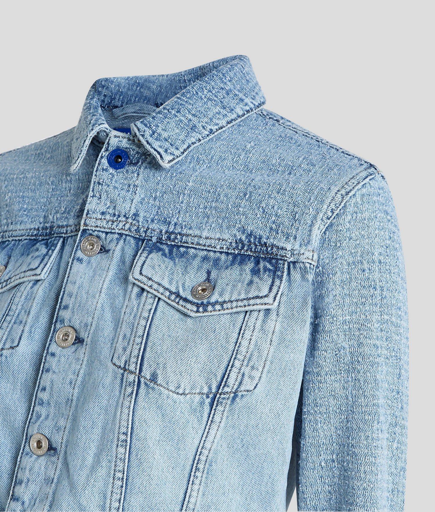 KLJ BOUCLÉ DENIM JACKET Product Image