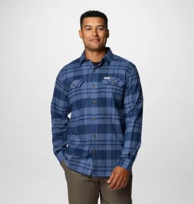 Columbia Mens Flare Gun Stretch Flannel Shirt- Product Image