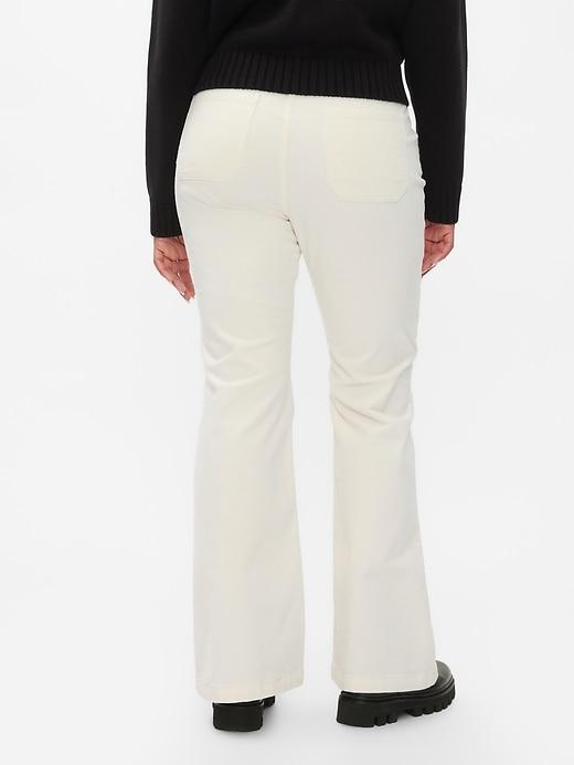 High Rise Corduroy &apos;70s Flare Pants Product Image