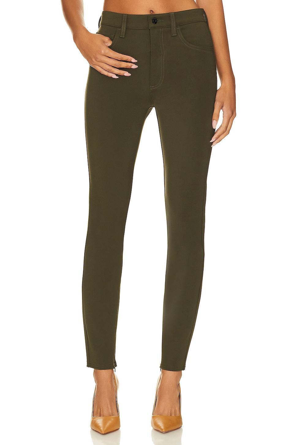 Kendall High Rise Skinny Scuba with Zippers Product Image