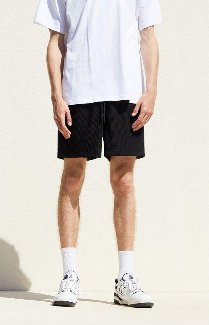 Men's Ribbed Shorts - Product Image