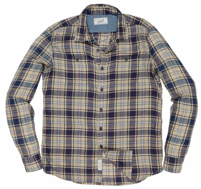 Wooton Power Loom Twill Long Sleeve Shirt - Blue Depth/Humus (Final Sale) Product Image