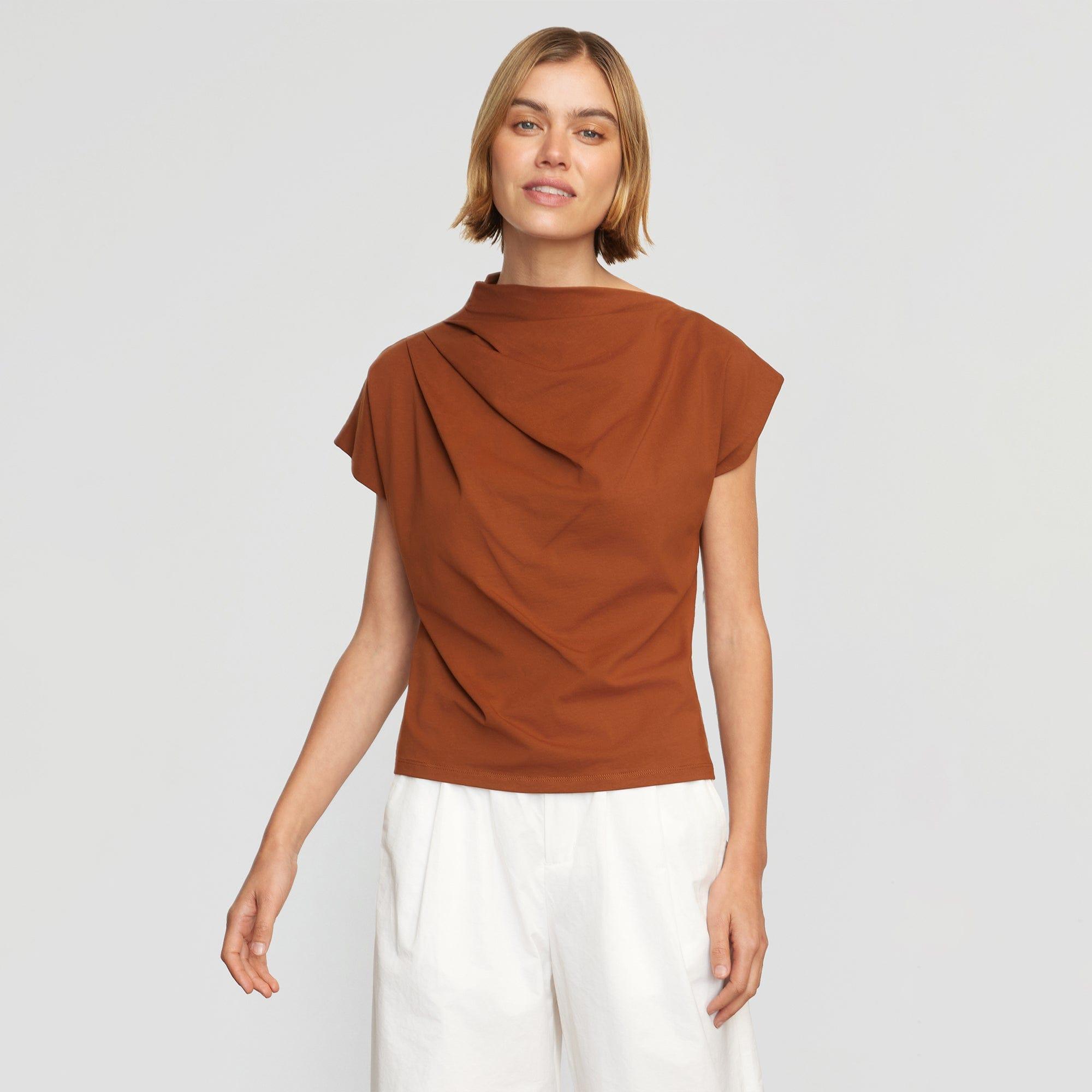 Kenny Asymmetric-Neck Tee Product Image