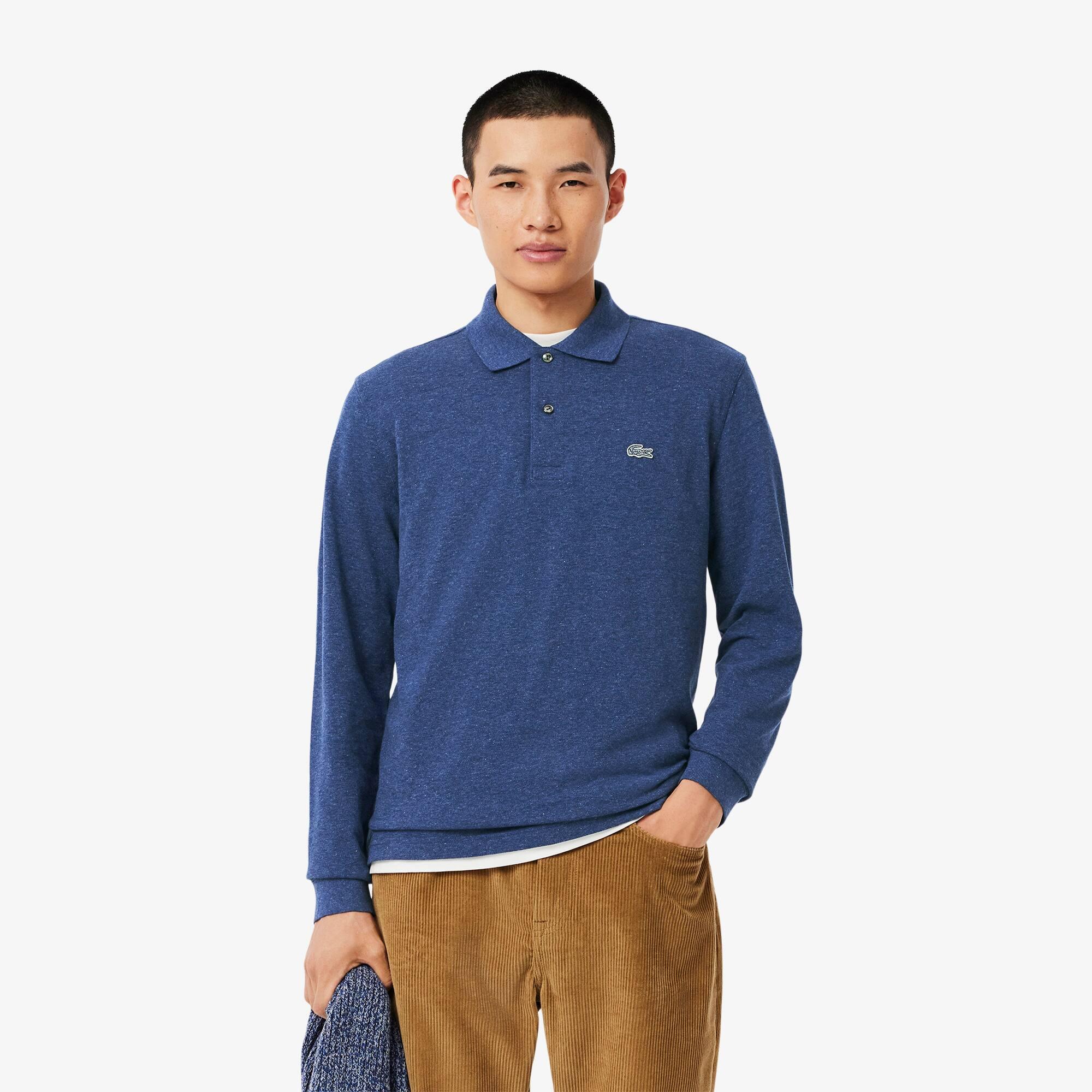 Classic Fit Long Sleeved L.12.12 Polo Shirt Product Image