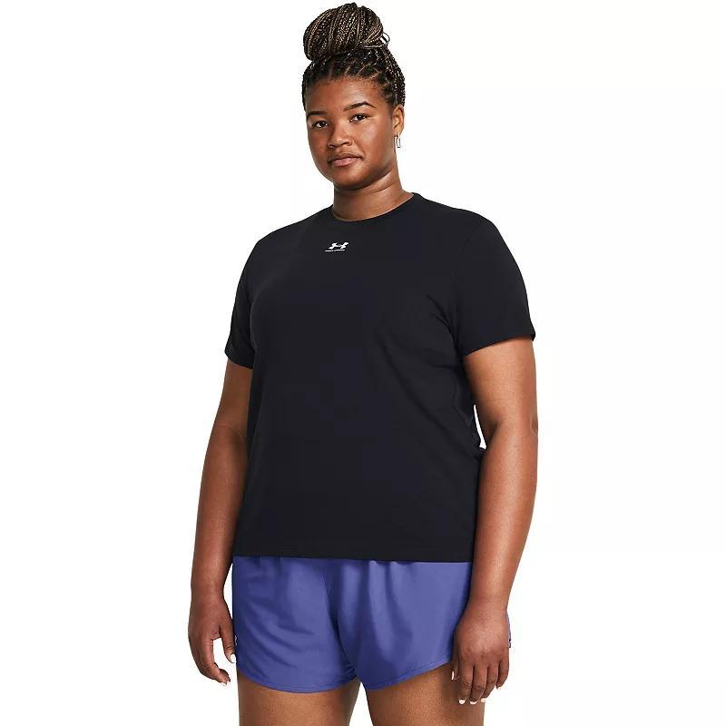 Womens UA Rival Core Short Sleeve Product Image