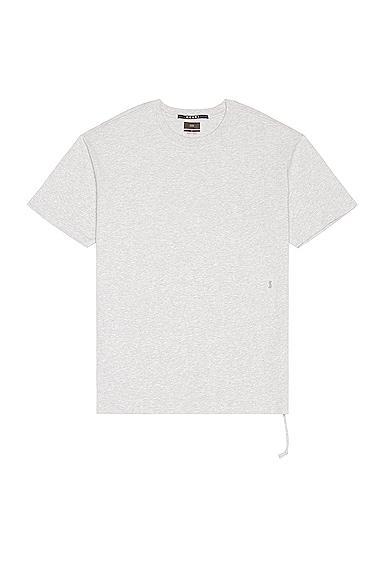 Ksubi 4 x 4 Biggie SS Tee Grey. (also in L, M, XL/1X). Product Image