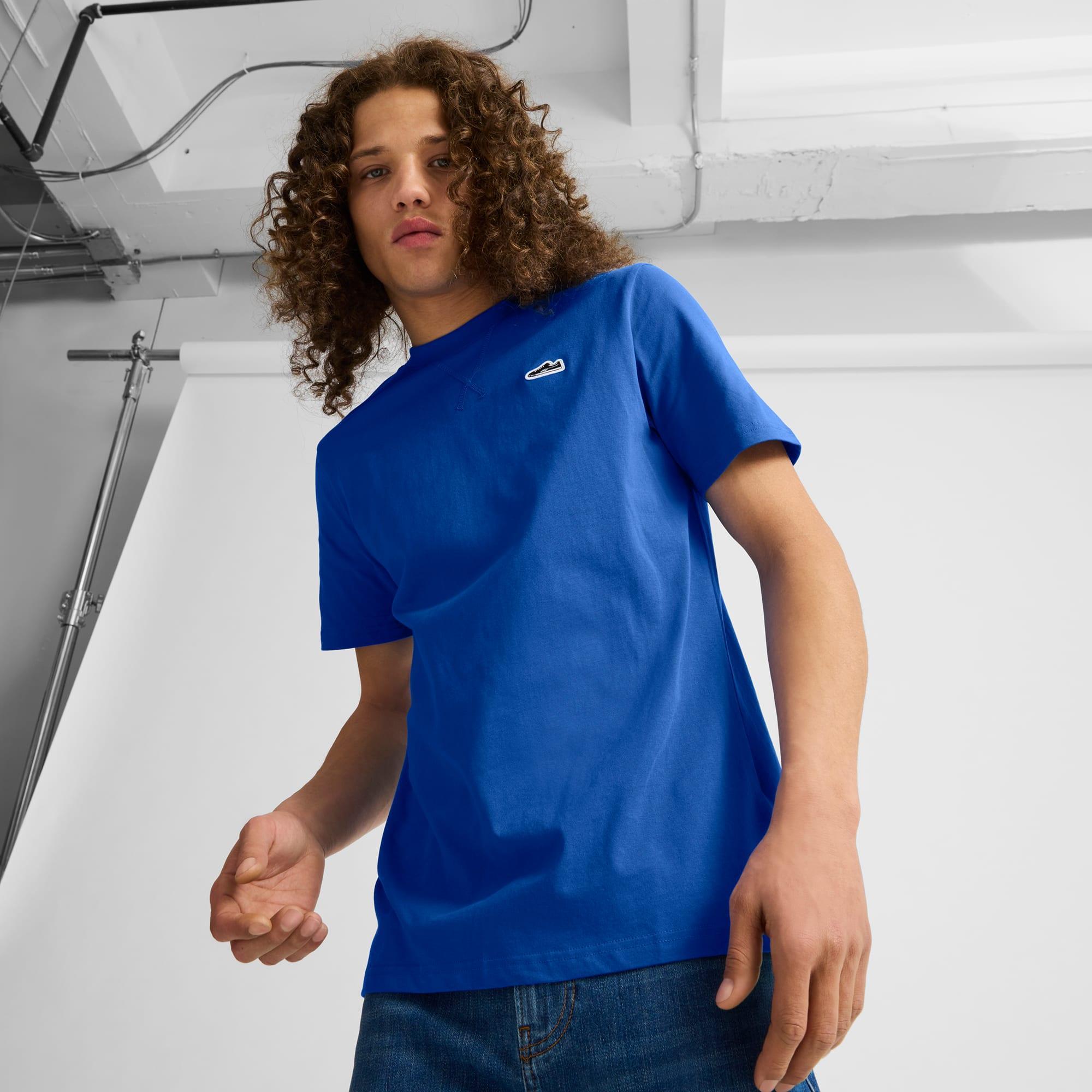 Suede Logo Men's Tee Product Image