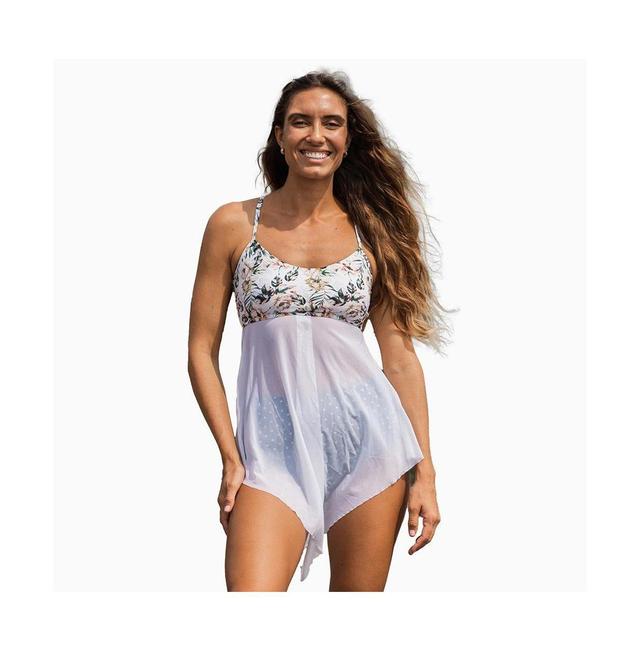 Calypsa Womens The Maldives - 3 Way Wear - Ivory garden Product Image