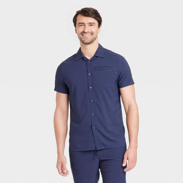 Mens Adventure Shirt - All In Motion Navy Blue XL Product Image