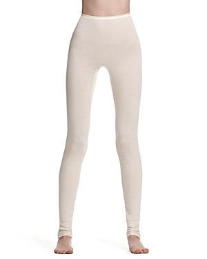 Womens Wool & Silk Leggings Product Image