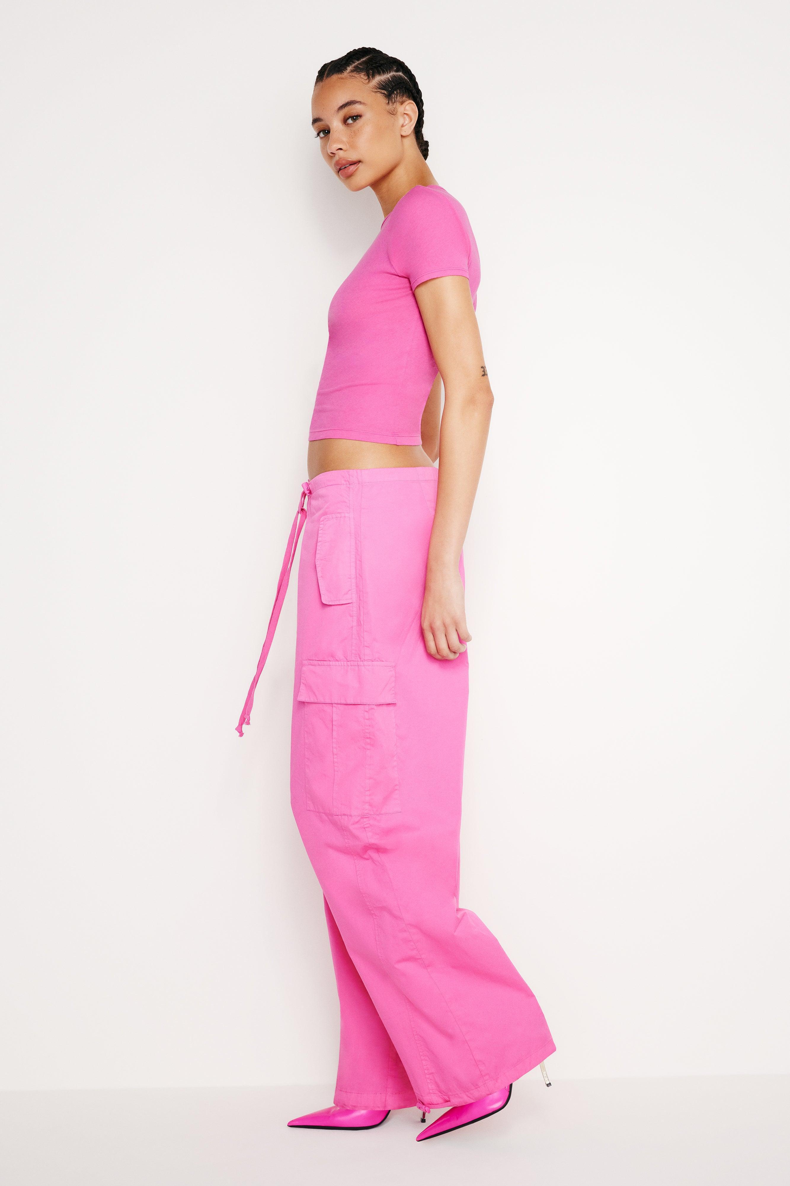 PARACHUTE PANTS | MALIBU PINK002 Product Image