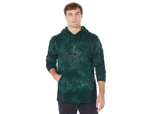 Oakley Wanderlust Pullover Hoodie (Hunter (Helmet)) Men's Clothing Product Image