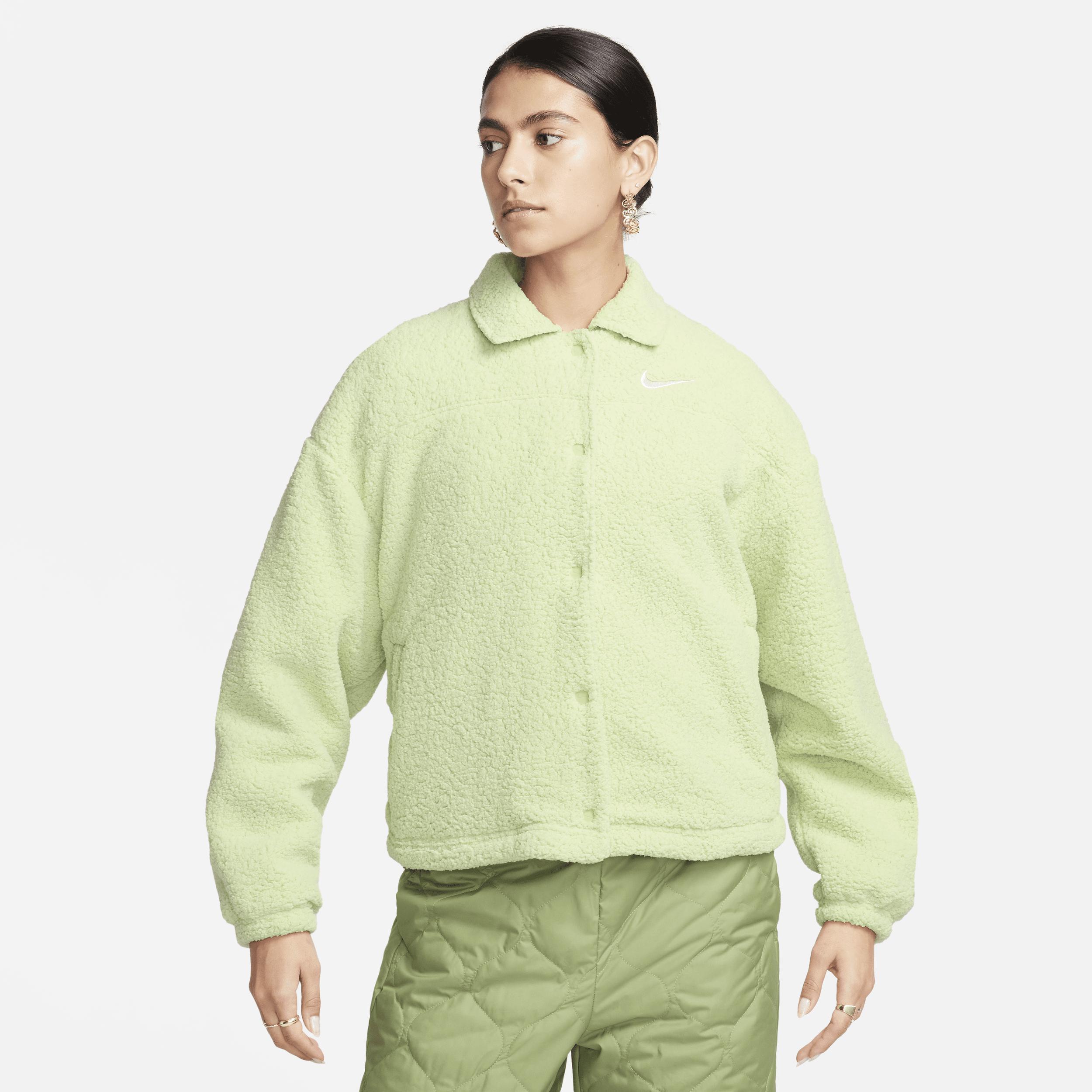 Women's Nike Sportswear Collared High-Pile Jacket  Product Image