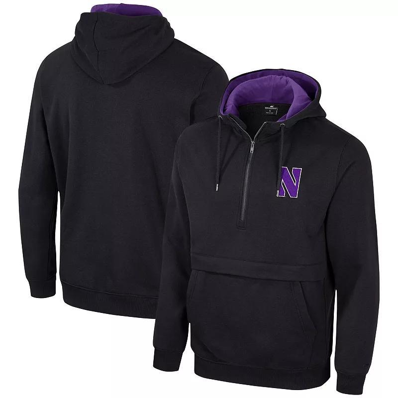 Mens Colosseum TCU Horned Frogs Half-Zip Hoodie Product Image