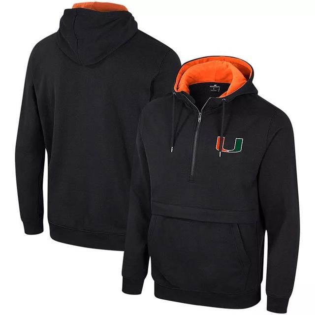 Mens Colosseum Oklahoma Sooners Half-Zip Hoodie Product Image