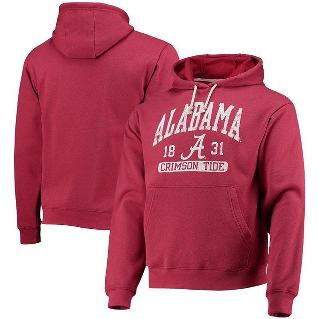 Mens League Collegiate Wear Crimson Alabama Crimson Tide Volume Up Essential Fleece Pullover Hoodie Product Image