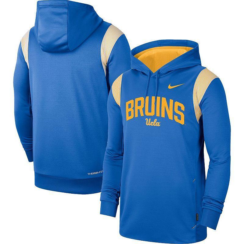 Mens Nike Blue UCLA Bruins 2022 Game Day Sideline Performance Pullover Hoodie Product Image