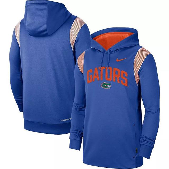 Mens Nike Royal Florida Gators 2022 Game Day Sideline Performance Pullover Hoodie Product Image