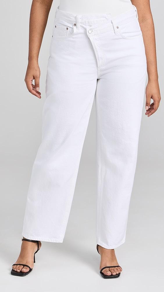 AGOLDE Criss Cross Jeans | Shopbop Product Image