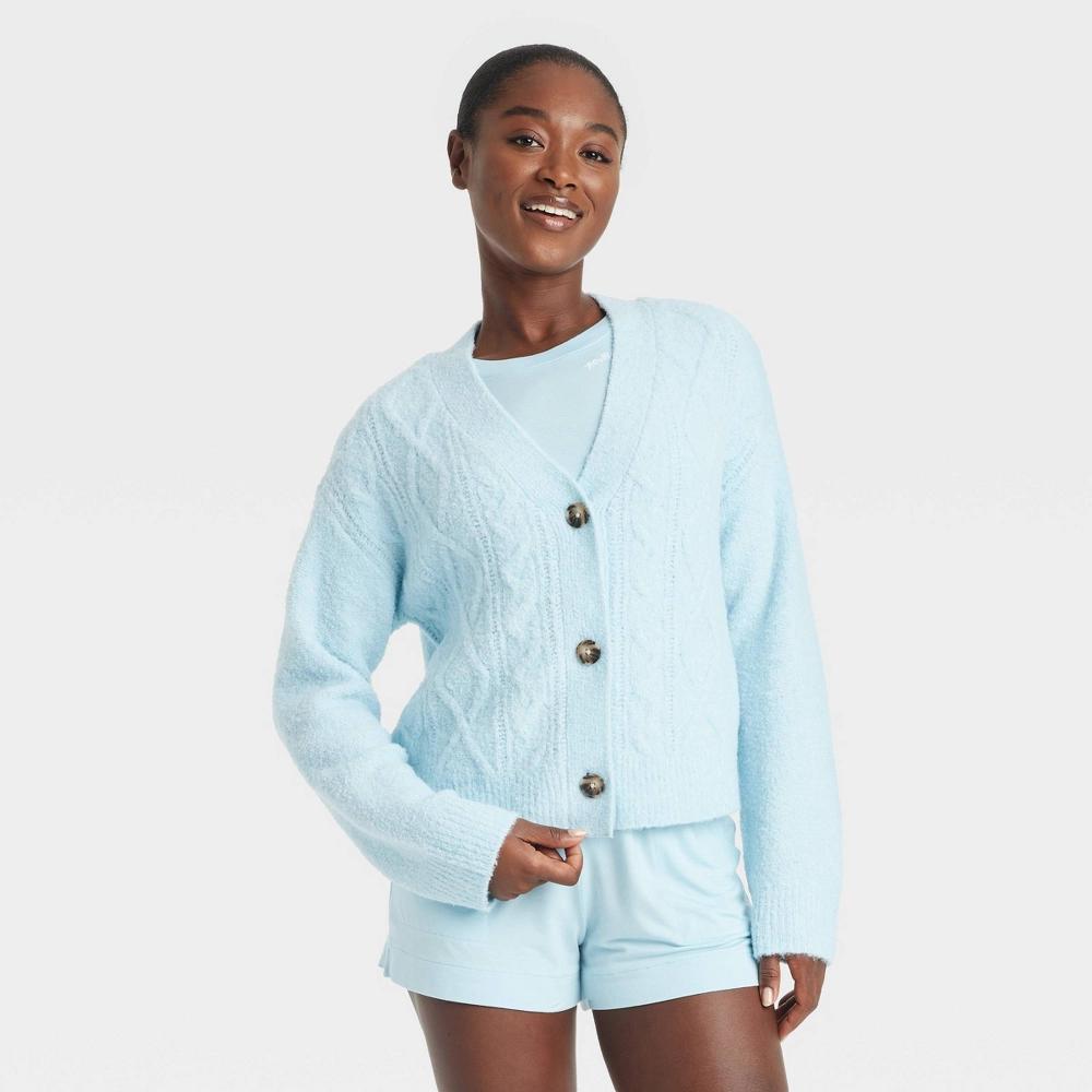 Women's Sweater Cardigan - Auden™ Blue XS Product Image