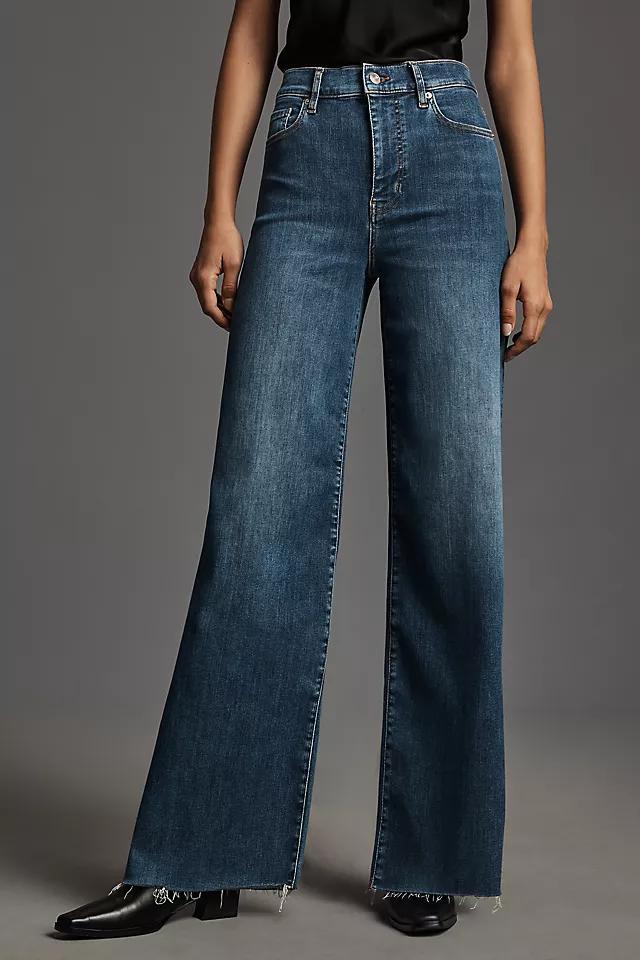 FRAME Le Slim Palazzo High-Rise Wide-Leg Jeans Product Image