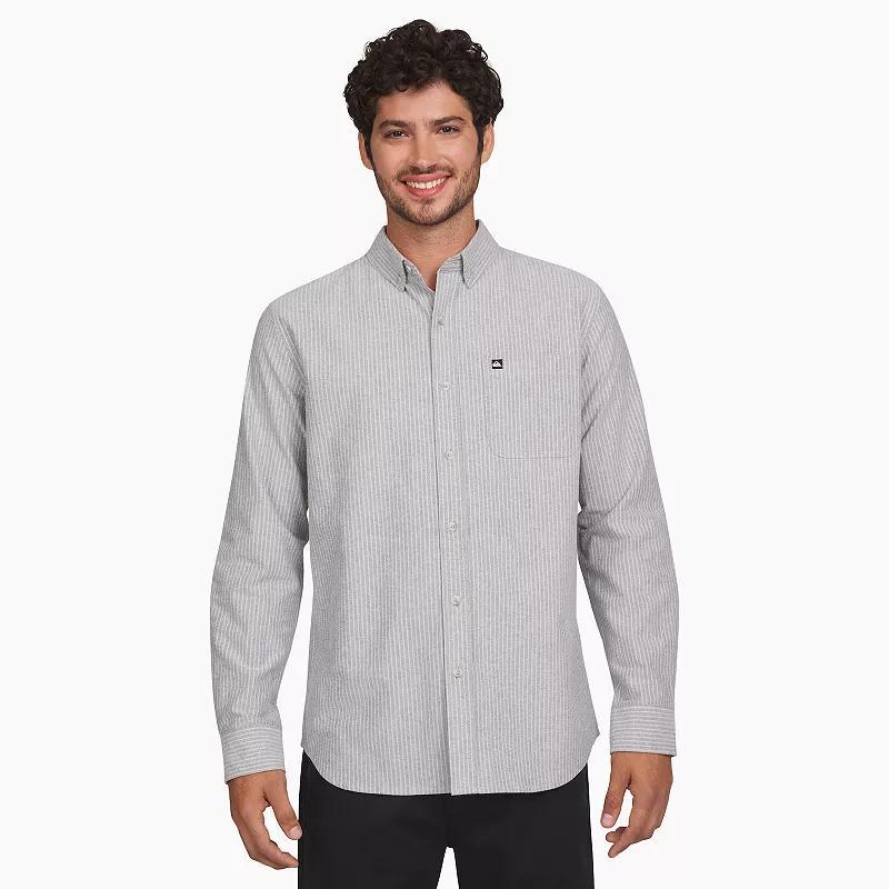 Mens Quiksilver Smoke Trail Button-Down Oxford Shirt Product Image