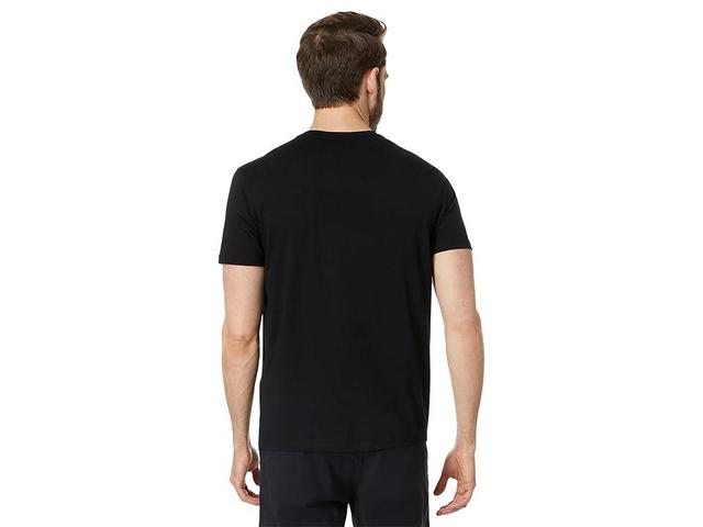 Armani Exchange Regular Fit Pima Cotton Jersey Large Logo Tee Men's T Shirt Product Image