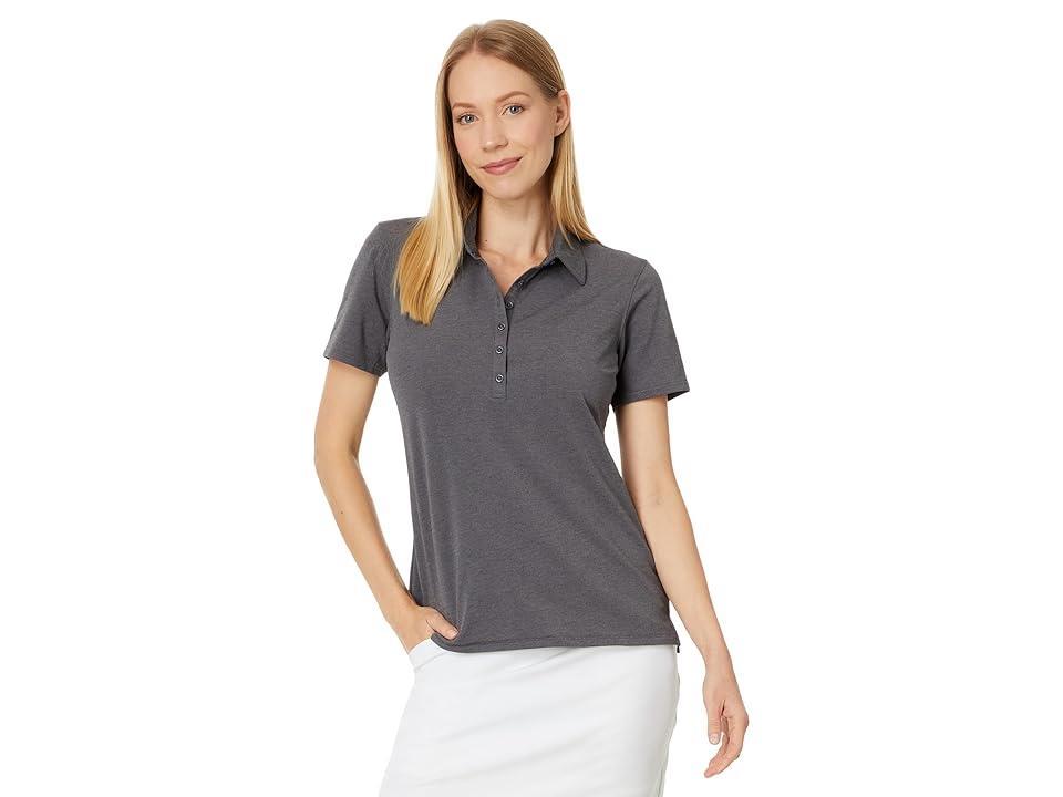 TravisMathew Featherweight Active (Heather Light Grey) Women's Clothing Product Image