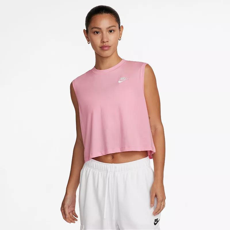 Womens Nike Sportswear Club Cropped Sleeveless Top product image