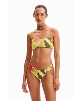 Desigual Womens Tropical bandeau bikini Product Image