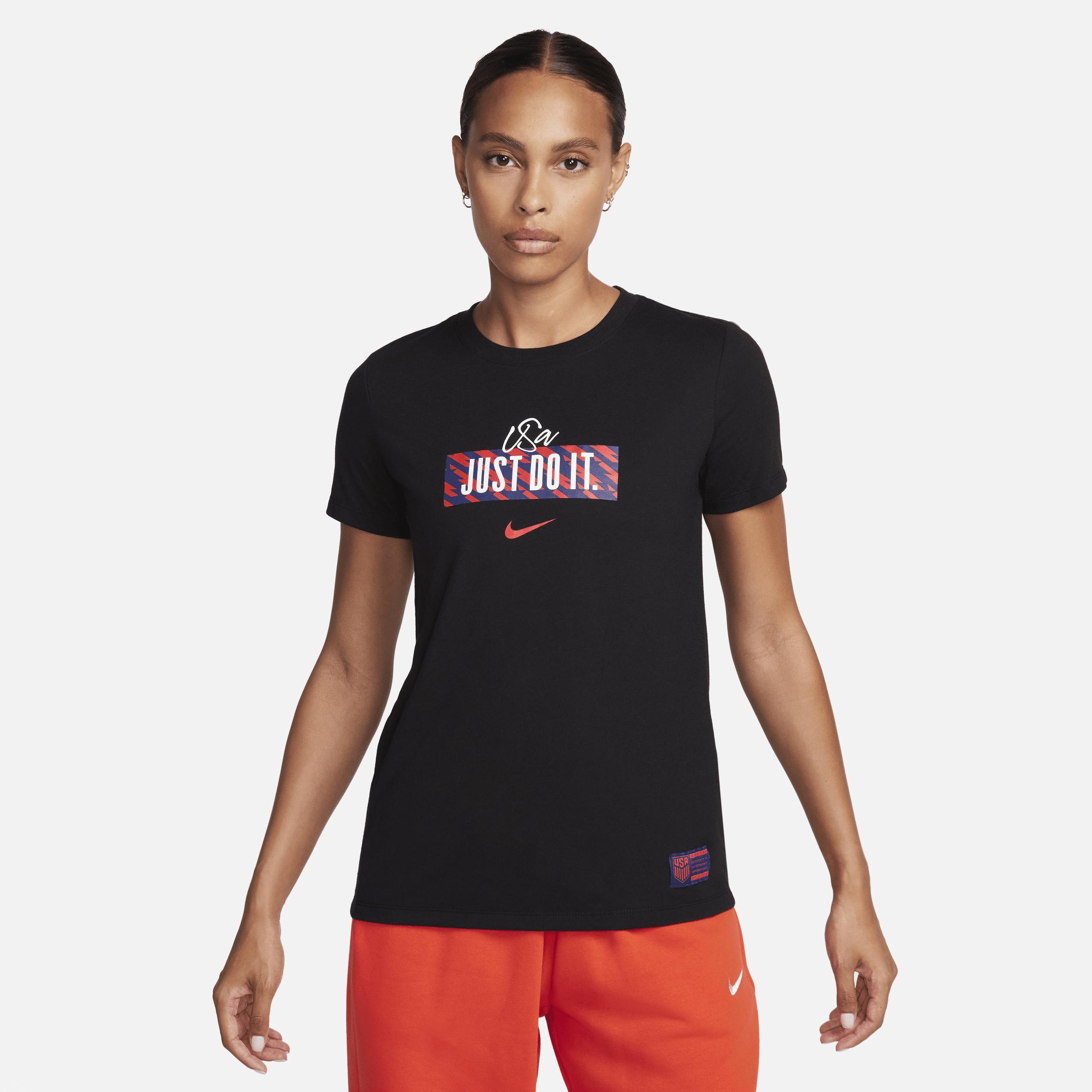 Womens Nike Black Usmnt Verbiage T-shirt product image