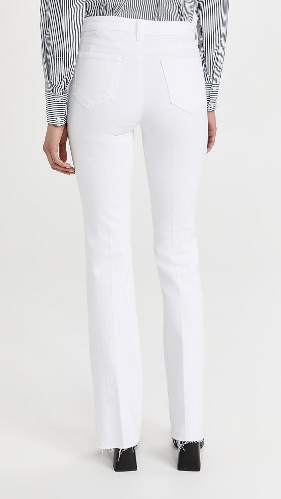 L'AGENCE Ruth Straight Raw Hem Jeans | Shopbop Product Image