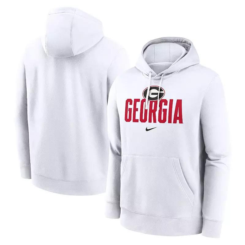 Georgia Bulldogs Primetime Club Campus Nike Men's College Pullover Hoodie Product Image