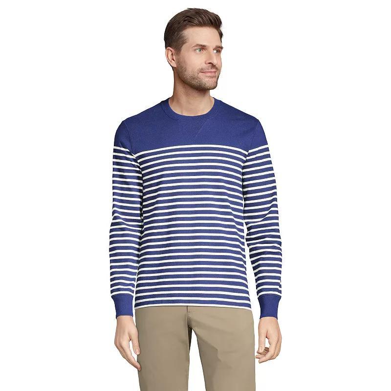 Lands End Mens Long Sleeve Rugby Crew Tee Product Image