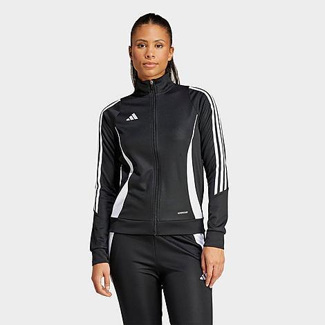 adidas Womens Tiro 24 Zip-Up Track Jacket - Black Product Image