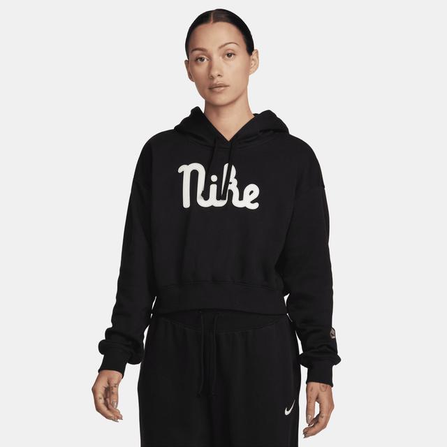 Women's Nike Sportswear Club Fleece Oversized Cropped Hoodie Product Image