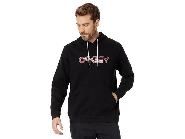 Oakley Swell B1B Pullover Hoodie (Blackout) Men's Clothing Product Image