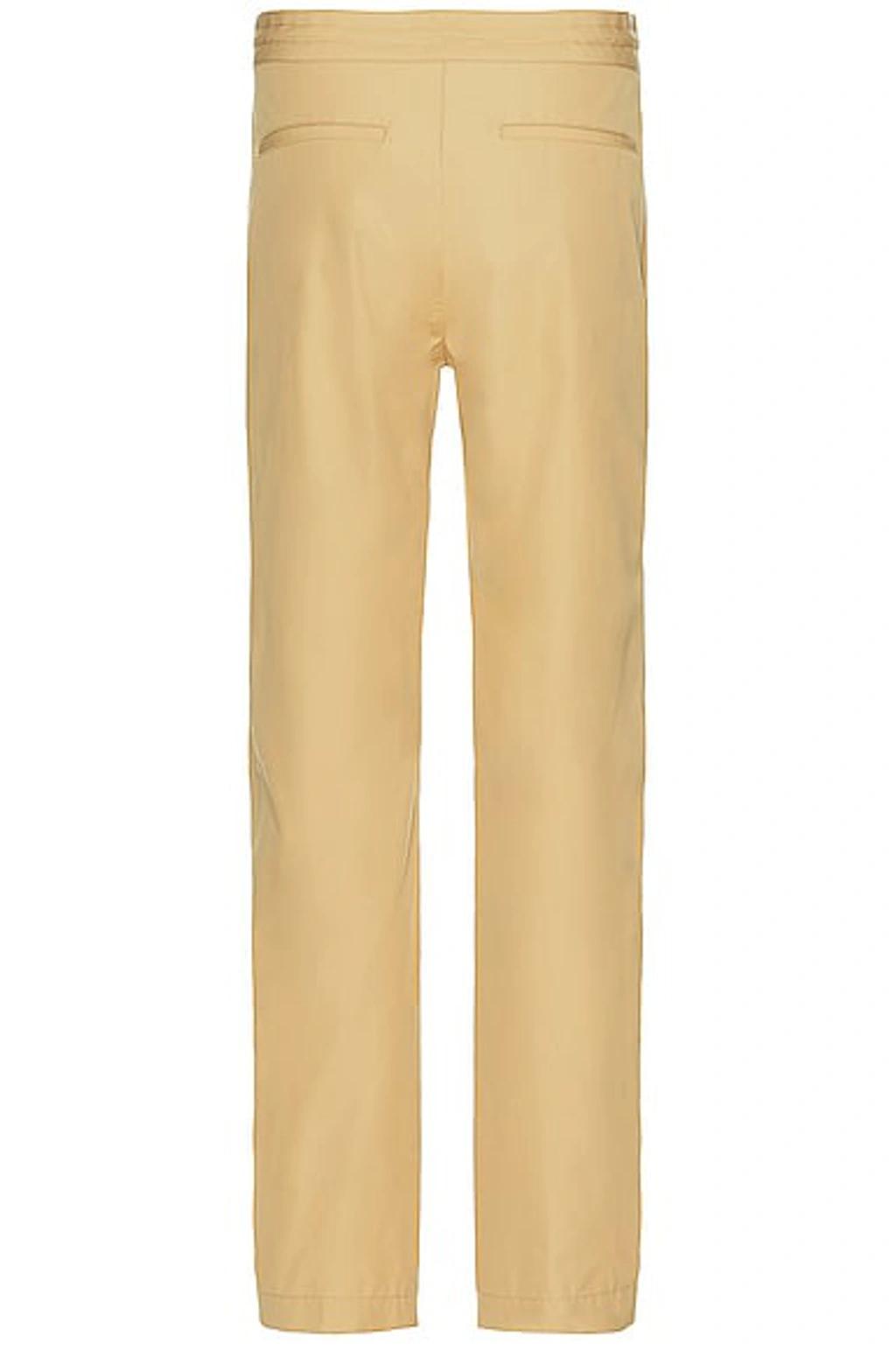 Drawcord Pants In Beige Product Image