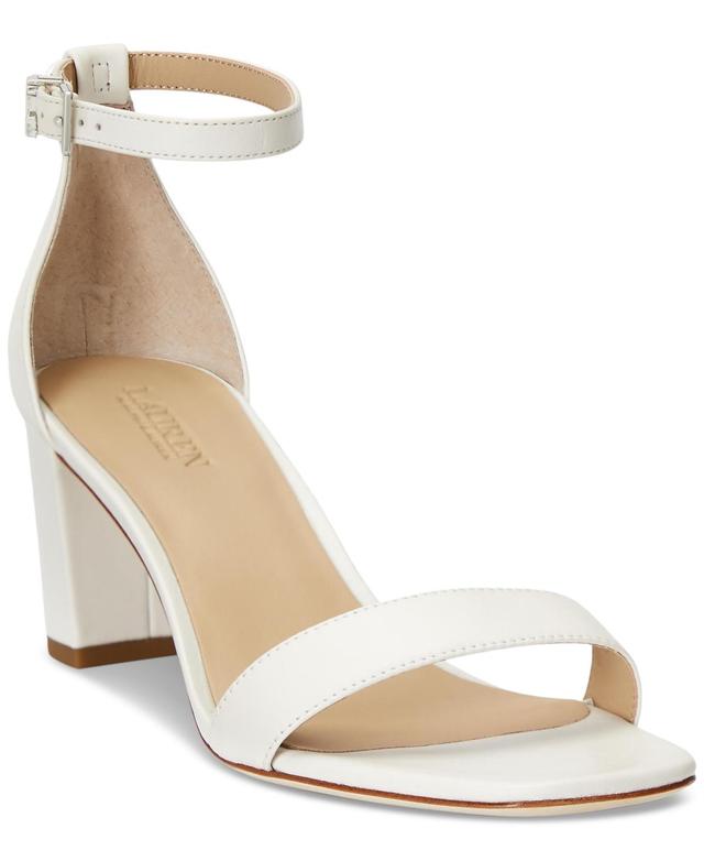 Lauren Ralph Lauren Womens Logan Block Heel Dress Sandals Product Image