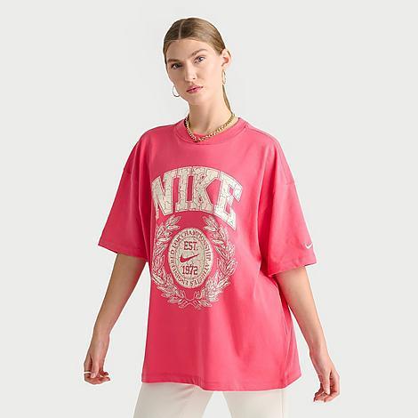 Womens Nike Sportswear Essential Campus Oversized T-Shirt Product Image