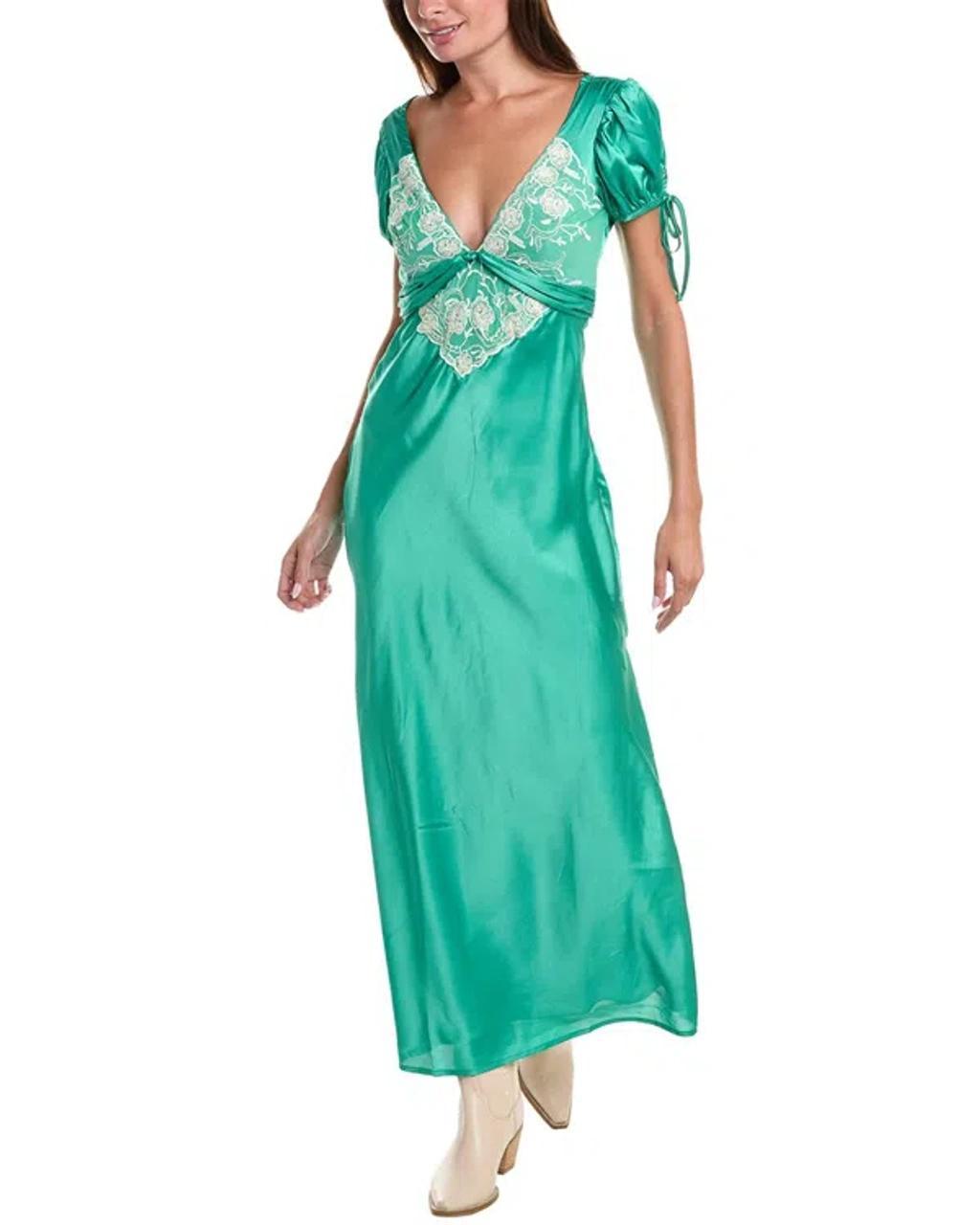 Cooper Midi Dress In Green Product Image