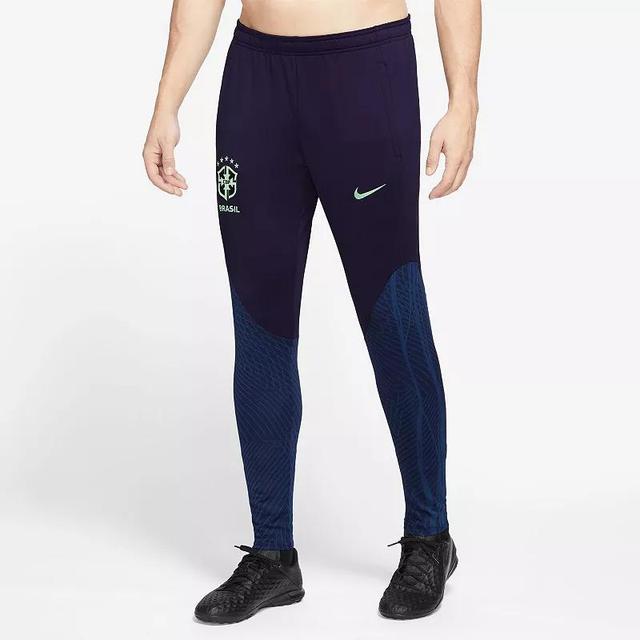 Mens Nike Navy Brazil National Team Strike Performace Track Pants Soc Blue Product Image