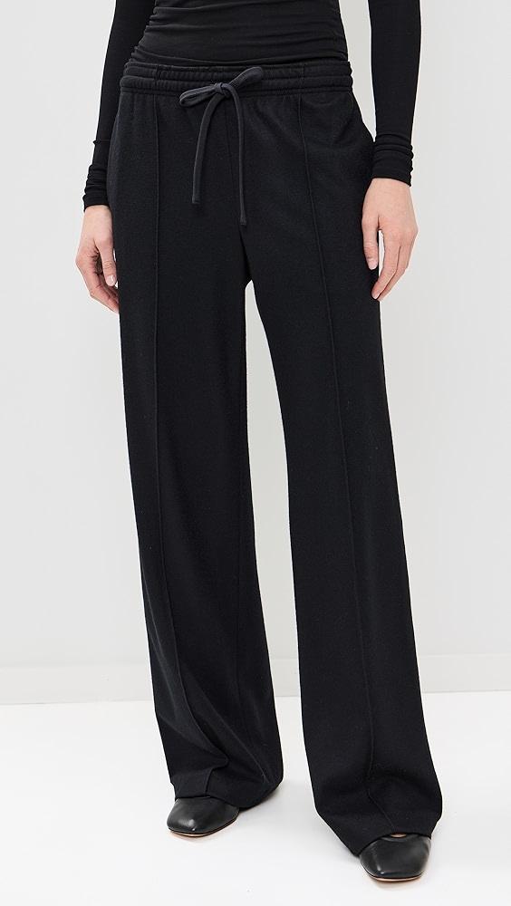 Vince Mid Rise Drawstring Pull On Pants | Shopbop product image